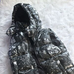 Purple brand puffer vest (M)